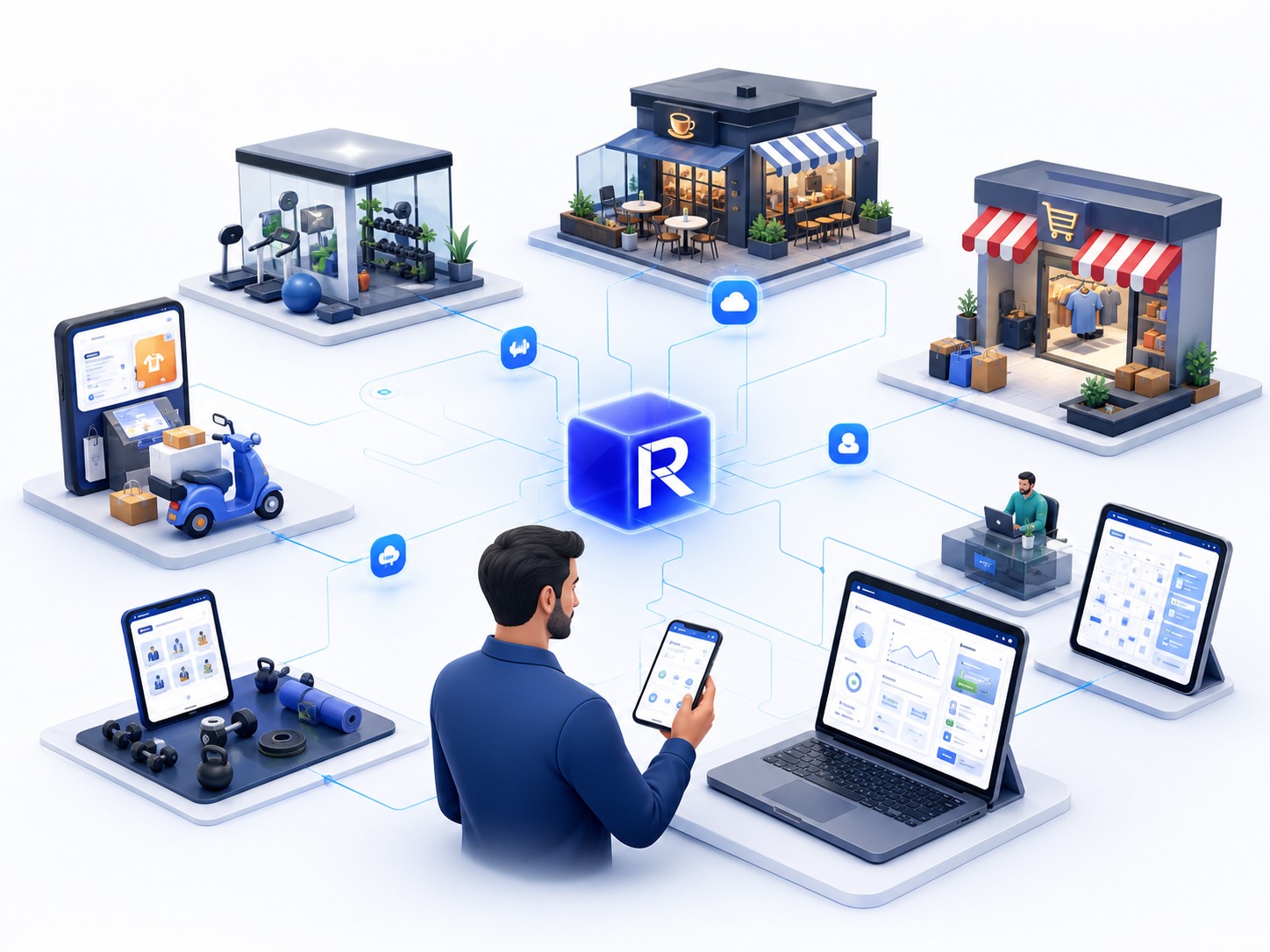 زیرساخت دیجیتال Runitro برای کسبوکارها